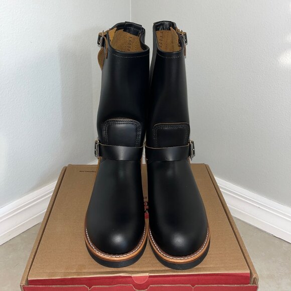 Red Wing 2966 Black Klondike Engineer Boots US Men's Size 11 D - Picture 2 of 10